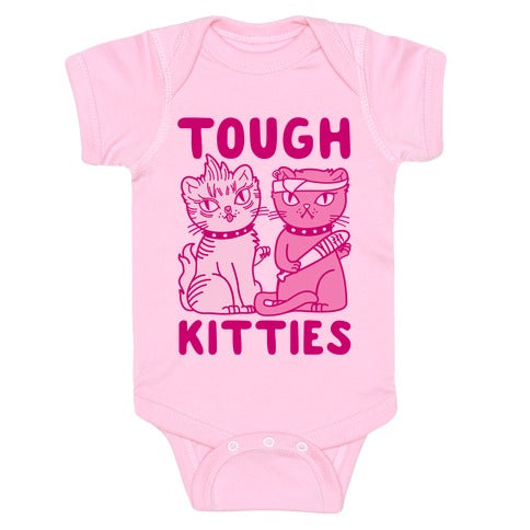Tough Kitties Baby One Piece